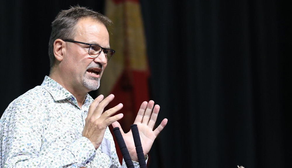 Gordon Ørskov Madsen talerstol Gordon Ørskov Madsen