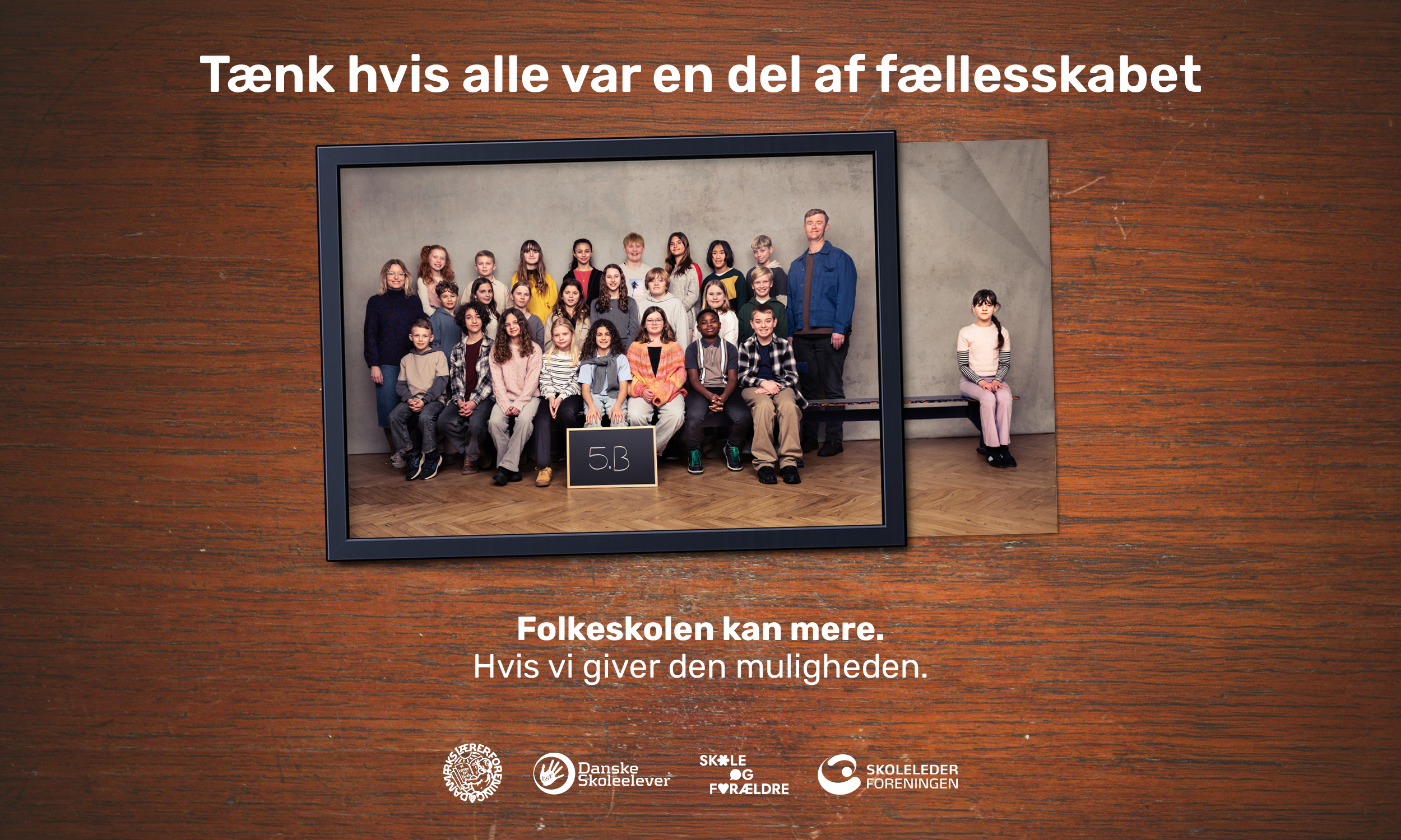 Annonce fra kampagnen 'Folkeskolen kan mere'
