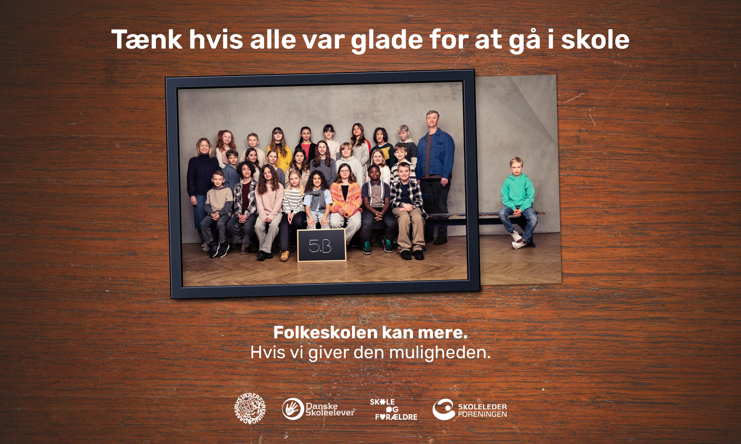 Annonce fra kampagnen 'Folkeskolen kan mere'